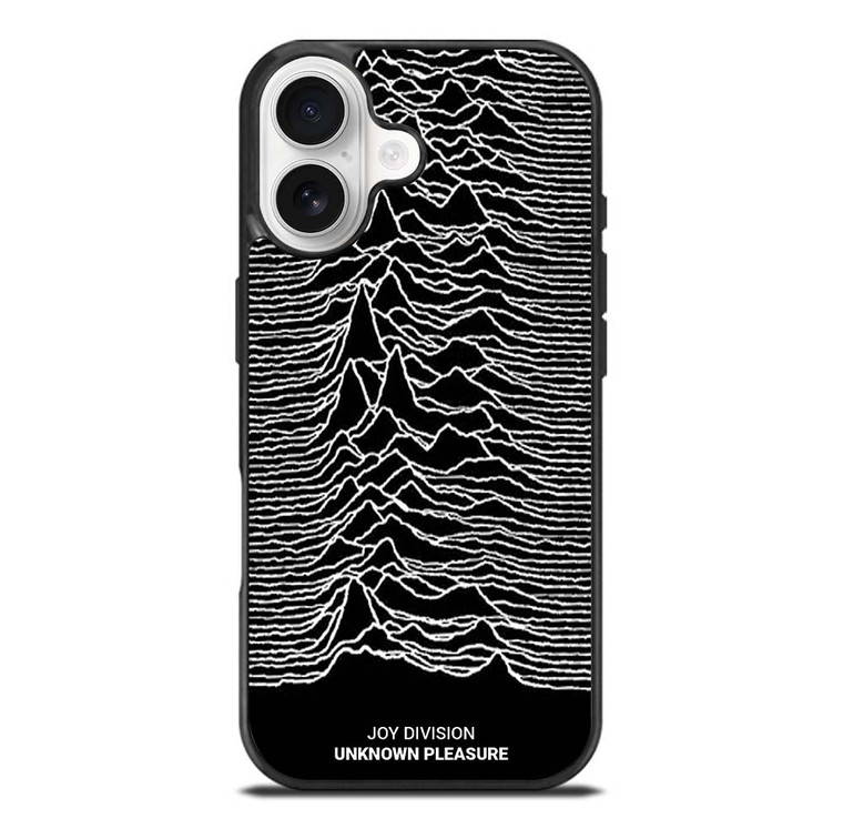 JOY DIVISION UNKNOWN PLEASURE PATTERN iPhone 17 Case Cover