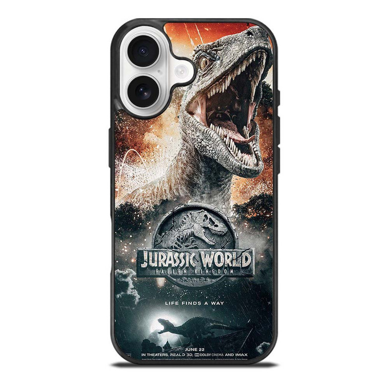 JURASSIC WORLD FALLEN KINGDOM POSTER iPhone 17 Case Cover