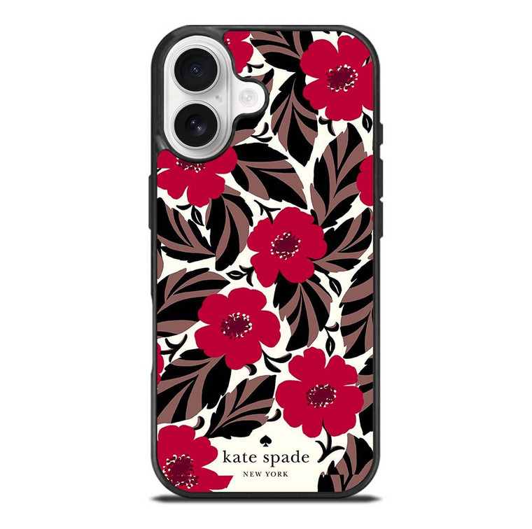 KATE SPADE FLOWER RED iPhone 17 Case Cover