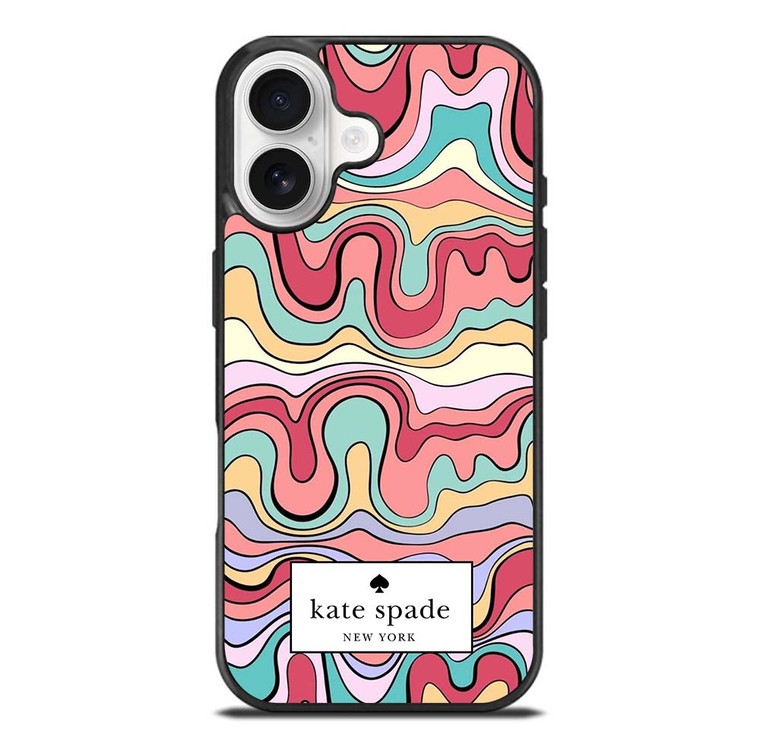 KATE SPADE NEW YORK ABSTRACT PAINTING iPhone 17 Case Cover