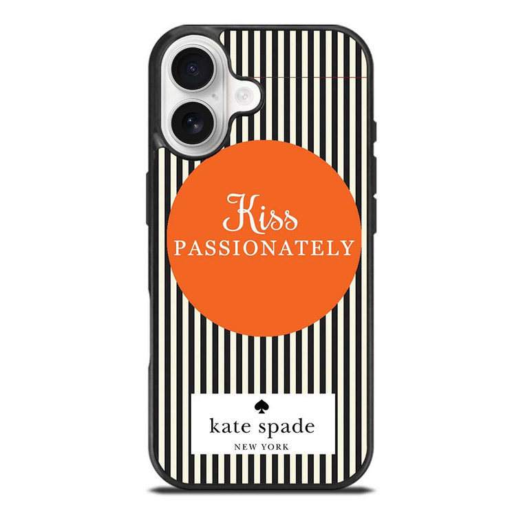 KATE SPADE NEW YORK KISS PASSIONATELY iPhone 17 Case Cover