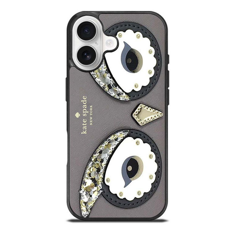 KATE SPADE OWL APPLIQUE iPhone 17 Case Cover