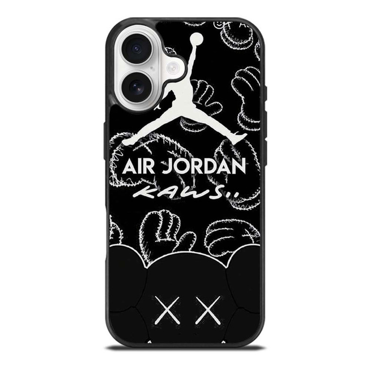 KAWS X AIR JORDAN LOGO iPhone 17 Case Cover