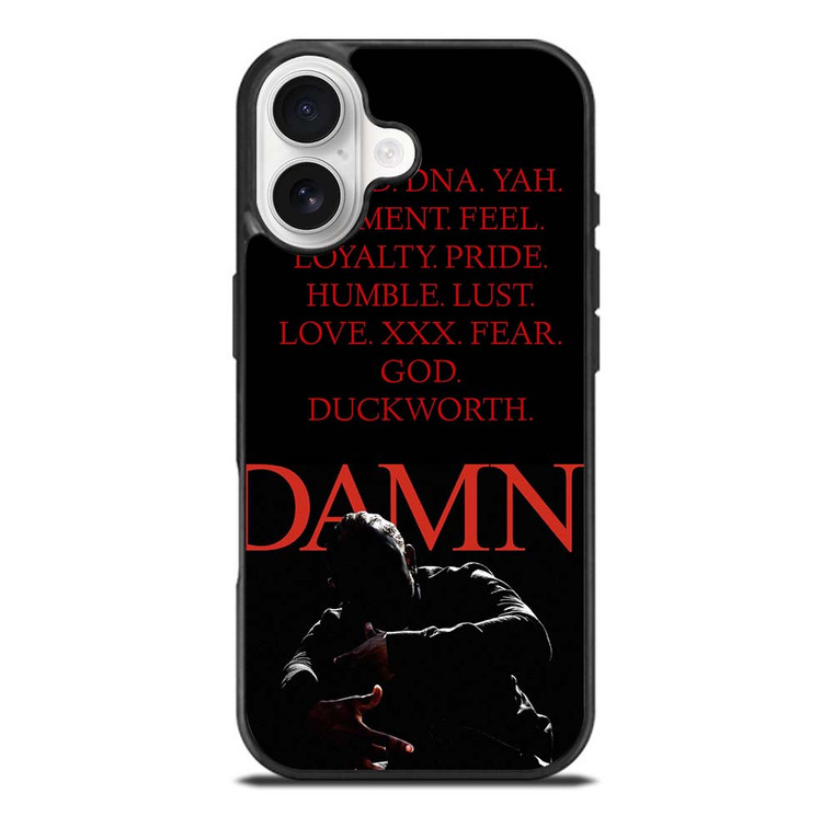 KENDRICK LAMAR DAMN QUOTES iPhone 17 Case Cover