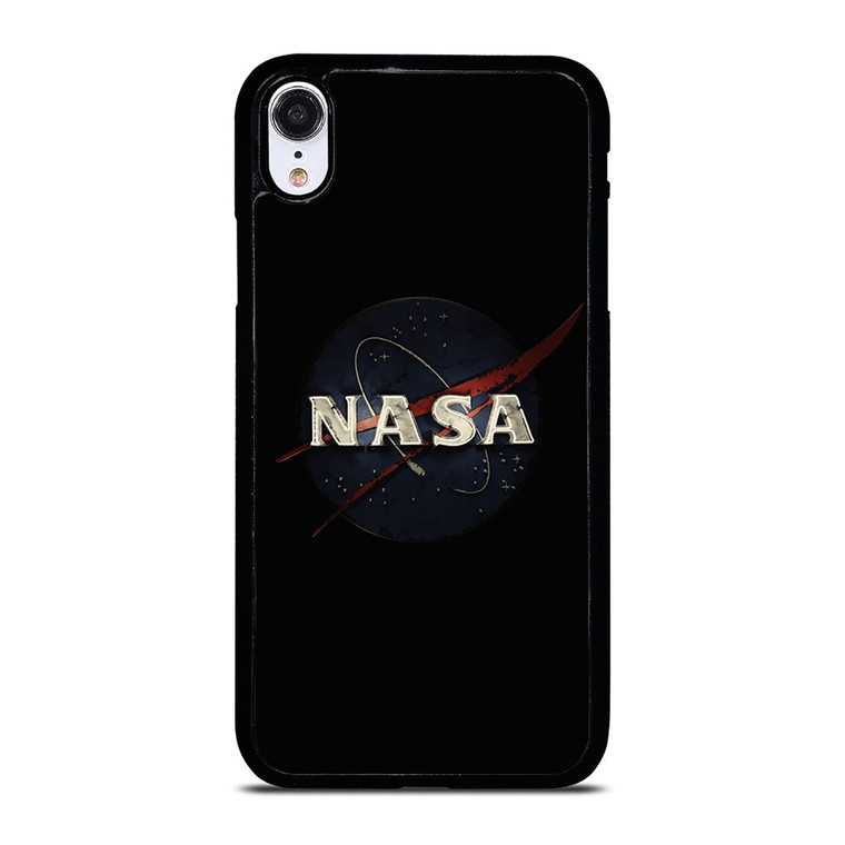 NASA METAL LOGO BADGE iPhone XR Case Cover