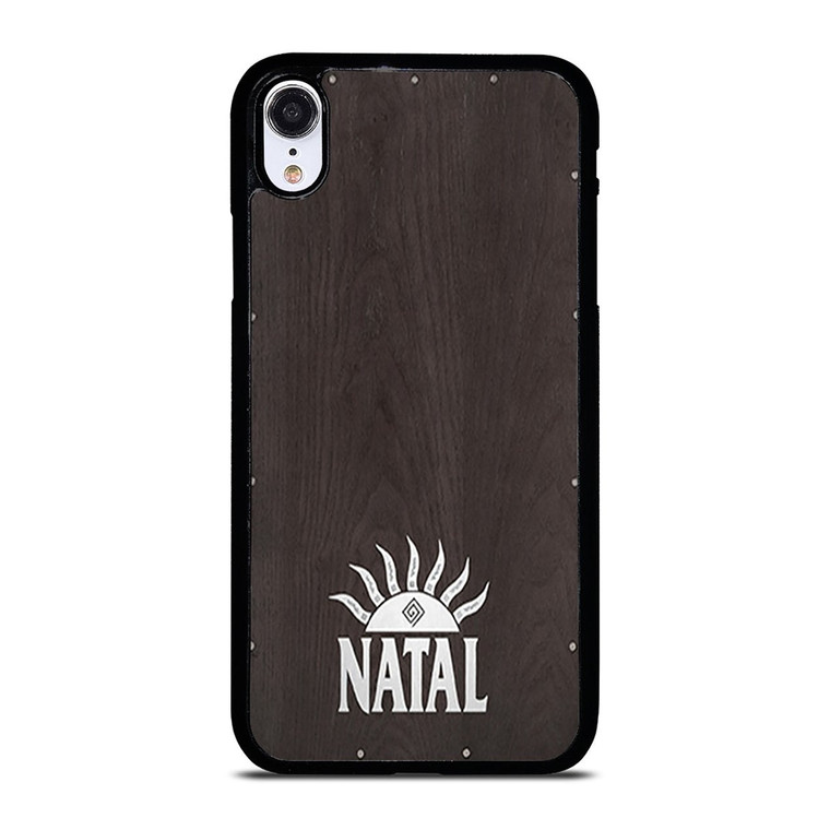 NATAL DRUM WOODEN CAJON LOGO iPhone XR Case Cover