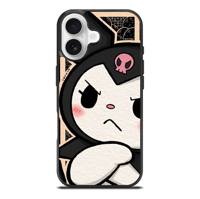 KUROMI SANRIO CARTOON MAD iPhone 17 Case Cover