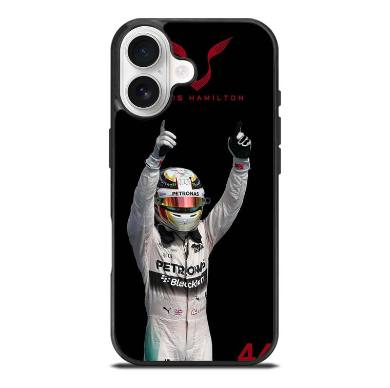 LEWIS HAMILTON MERCEDES F1 iPhone 17 Case Cover