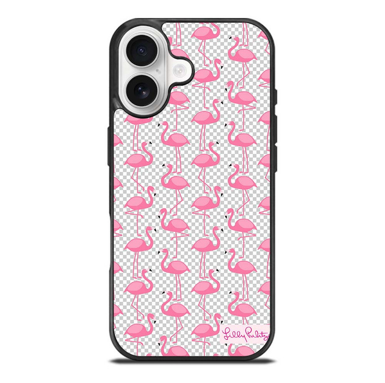 LILLY PULITZER FLAMINGO PATTERN iPhone 17 Case Cover