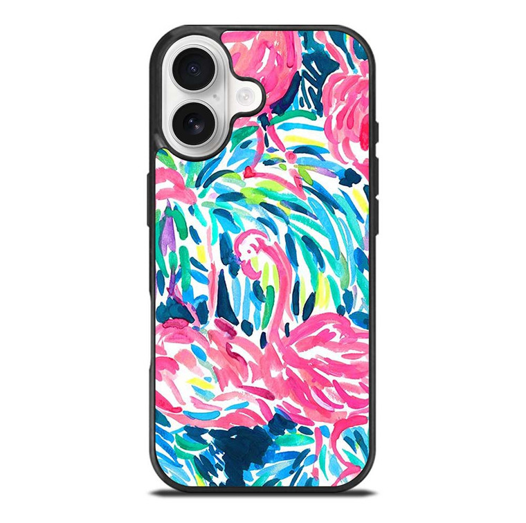 LILLY PULITZER FLAMINGO iPhone 17 Case Cover