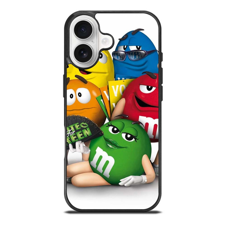 M&M'S CHOCOLATE MASCOT ALL iPhone 17 Case Cover