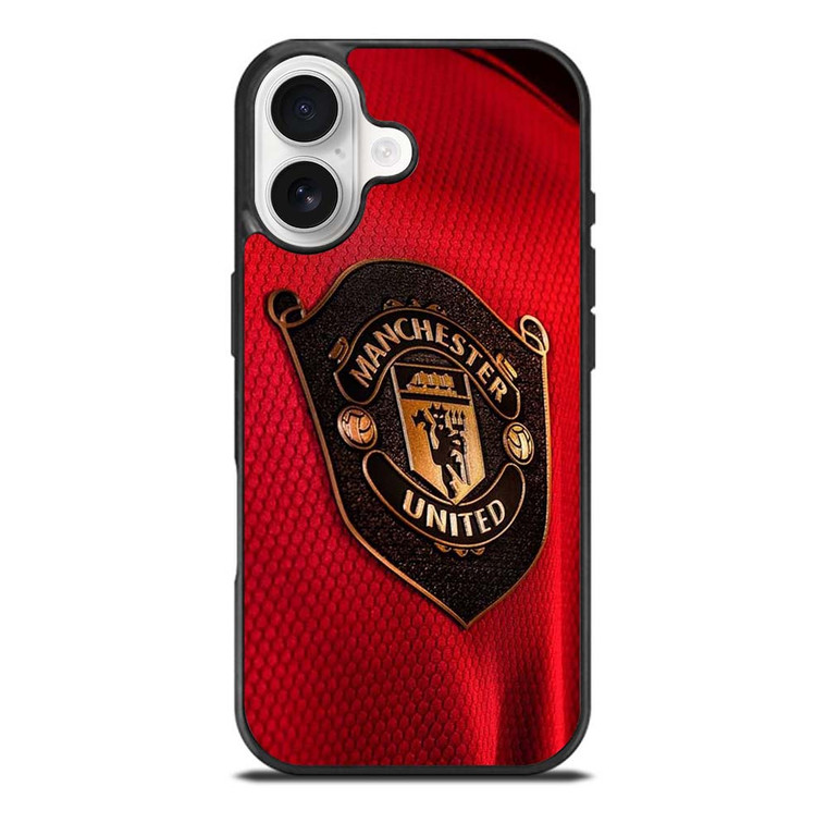 MANCHESTER UNITED NEW LOGO JERSEY iPhone 17 Case Cover