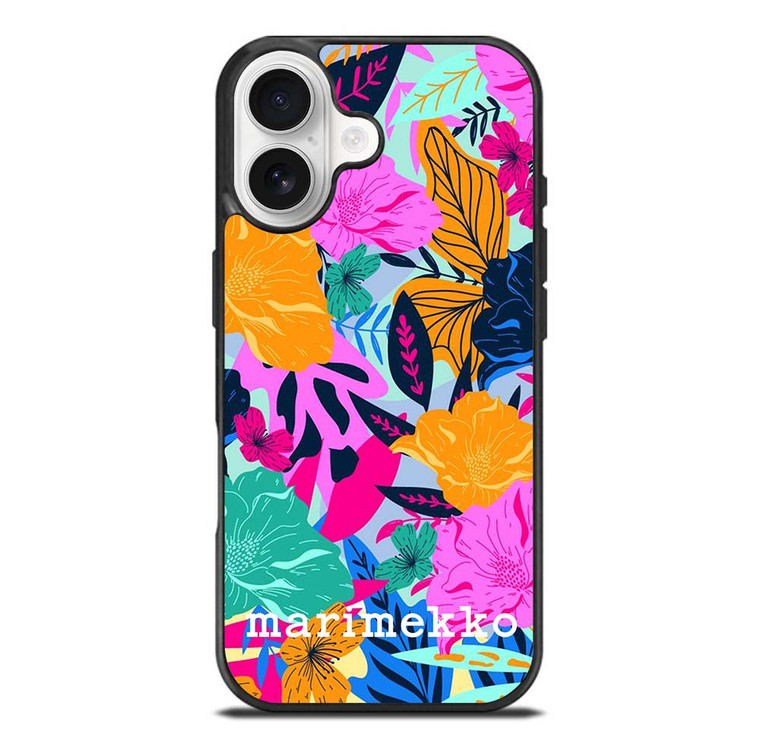 MARIMEKKO FLOWER COLORFUL PATTERN iPhone 17 Case Cover