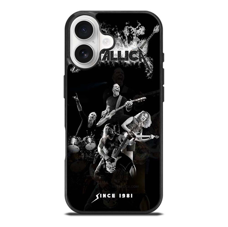 METALLICA ROCK BAND iPhone 17 Case Cover