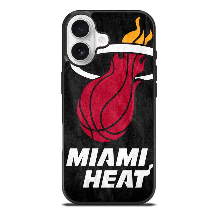MIAMI HEAT NBA LOGO iPhone 17 Case Cover