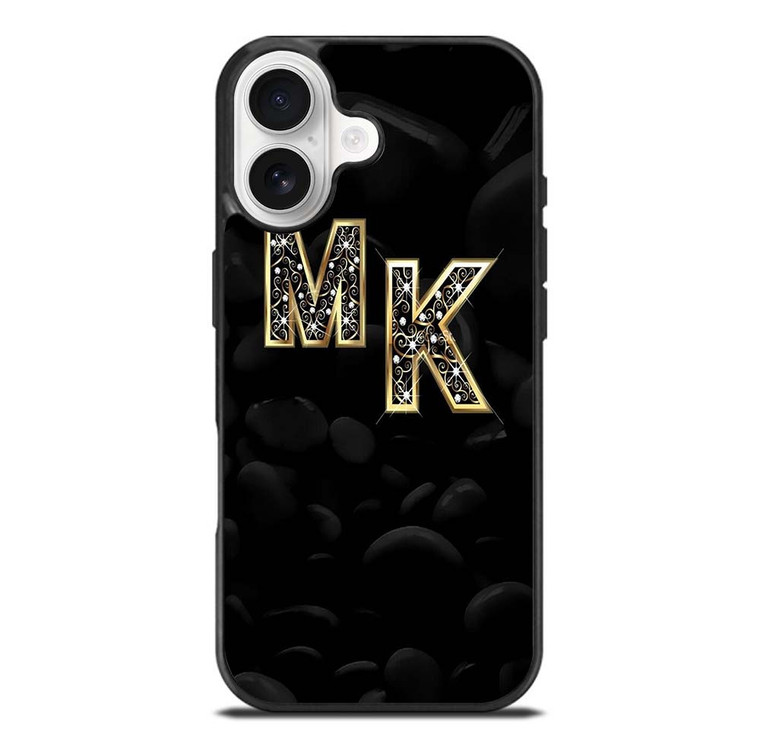 MICHAEL KORS MK GOLD LOGO iPhone 17 Case Cover