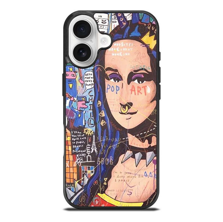 MONALISA ABSTRACT POP ART  iPhone 17 Case Cover