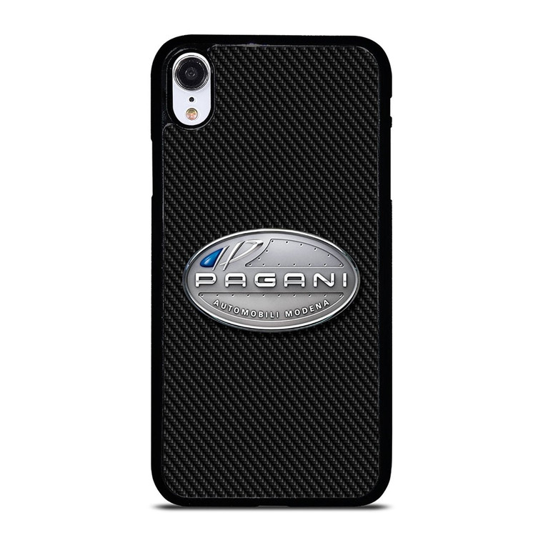 PAGANI AUTOMOBILI CARBON LOGO iPhone XR Case Cover