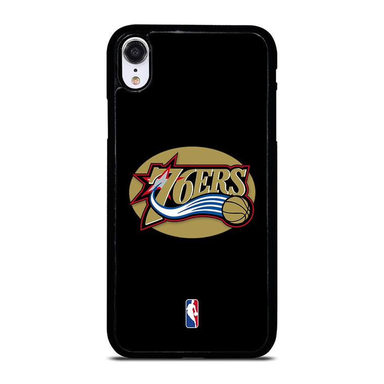 PHILADELPHIA 76ERS NBA GOLD LOGO iPhone XR Case Cover