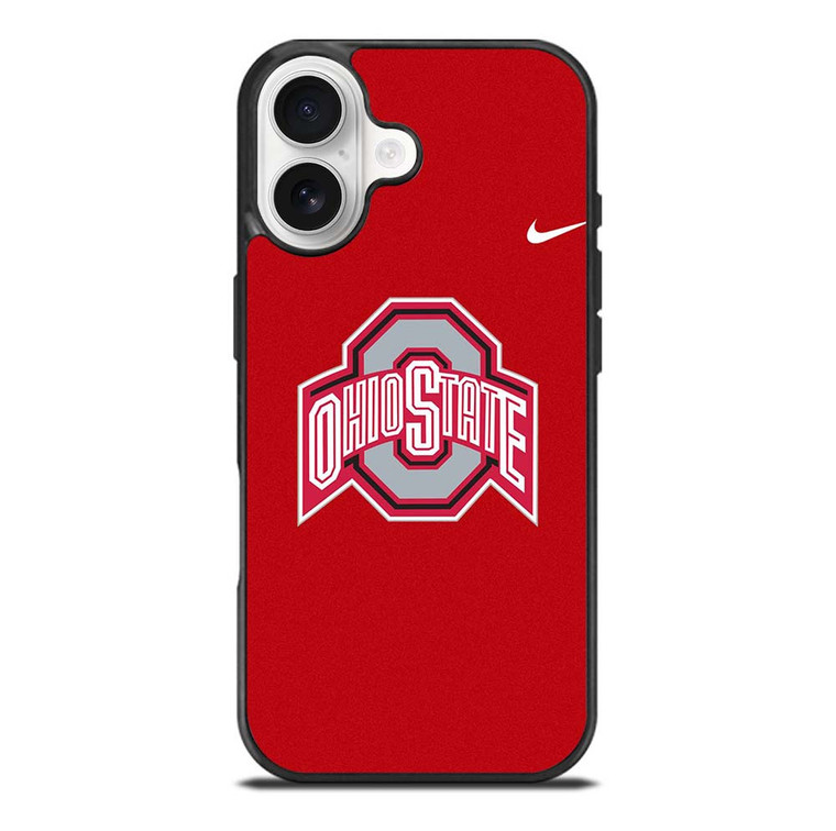 OHIO STATE LOGO FOOTBALL NIKE ICON iPhone 17 Case Cover