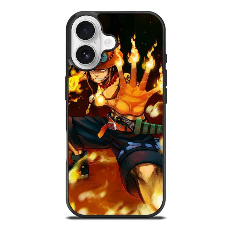 ONE PIECE ANIME PORTGAS D iPhone 17 Case Cover