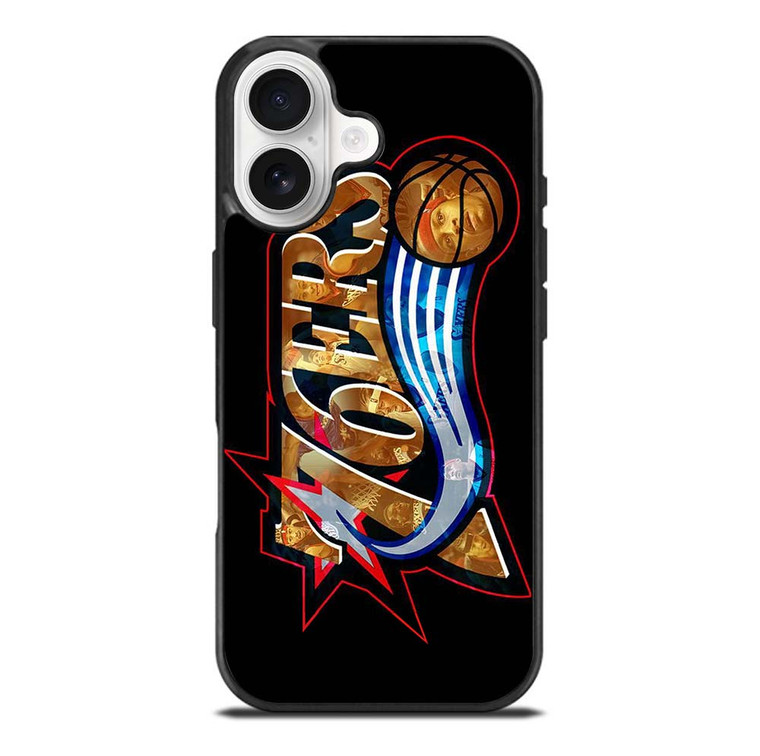 PHILADELPHIA 76ERS LOGO iPhone 17 Case Cover