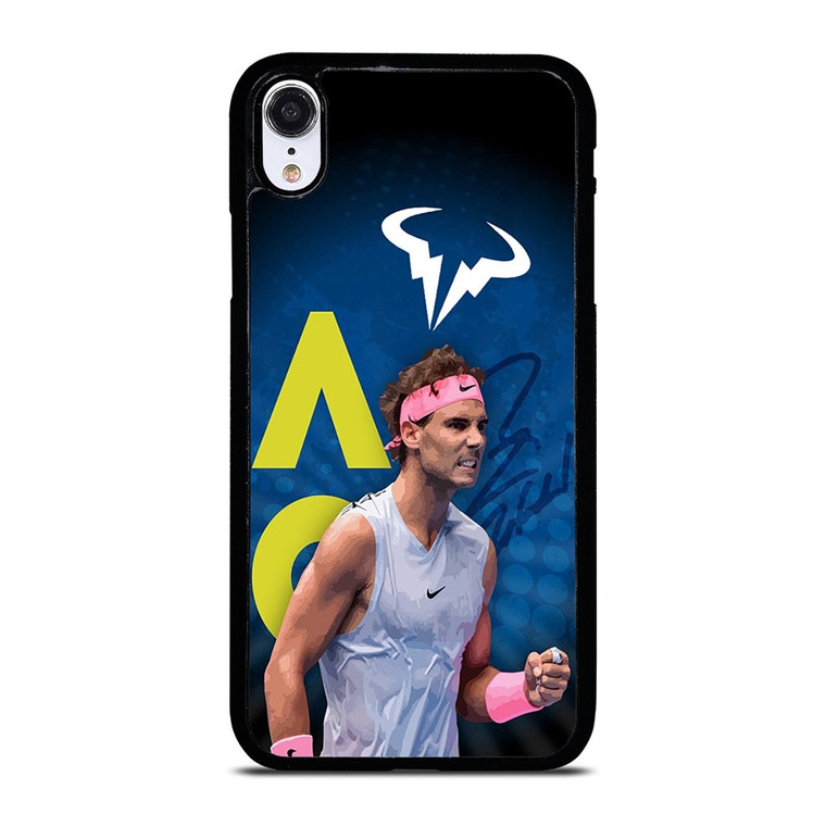RAFAEL NADAL TENNIS SIGNATURE LOGO iPhone XR Case Cover