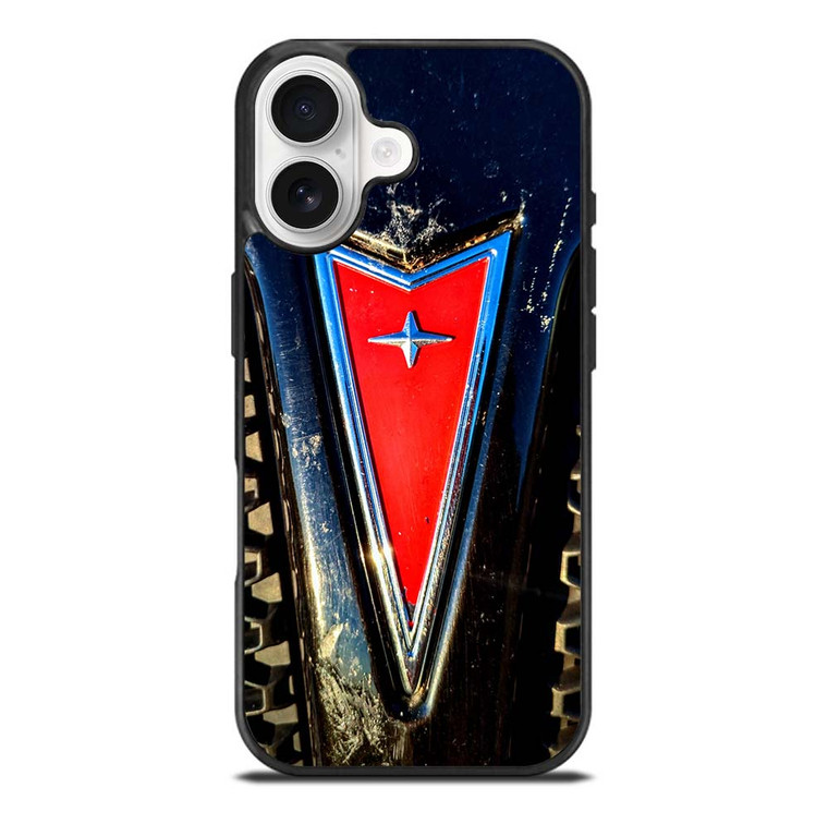 PONTIAC CAR METAL EMBLEM iPhone 17 Case Cover