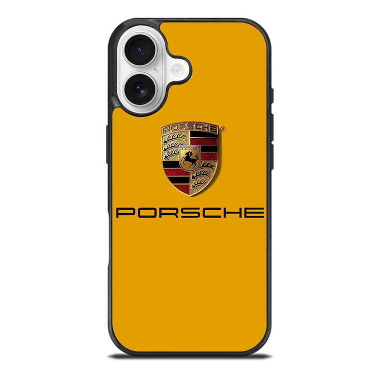 PORSCHE STUTTGART LOGO EMBLEM iPhone 17 Case Cover