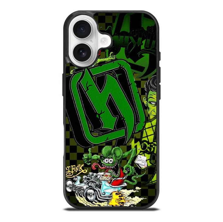 RAT FINK CLIP ART iPhone 17 Case Cover