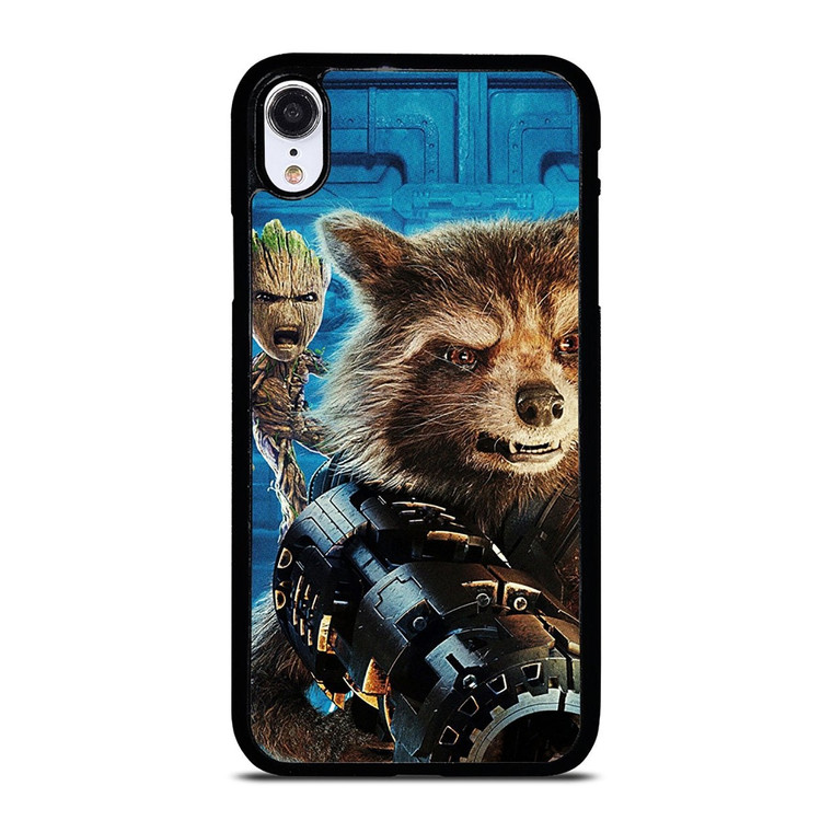 ROCKET RACCOON X GROOT iPhone XR Case Cover