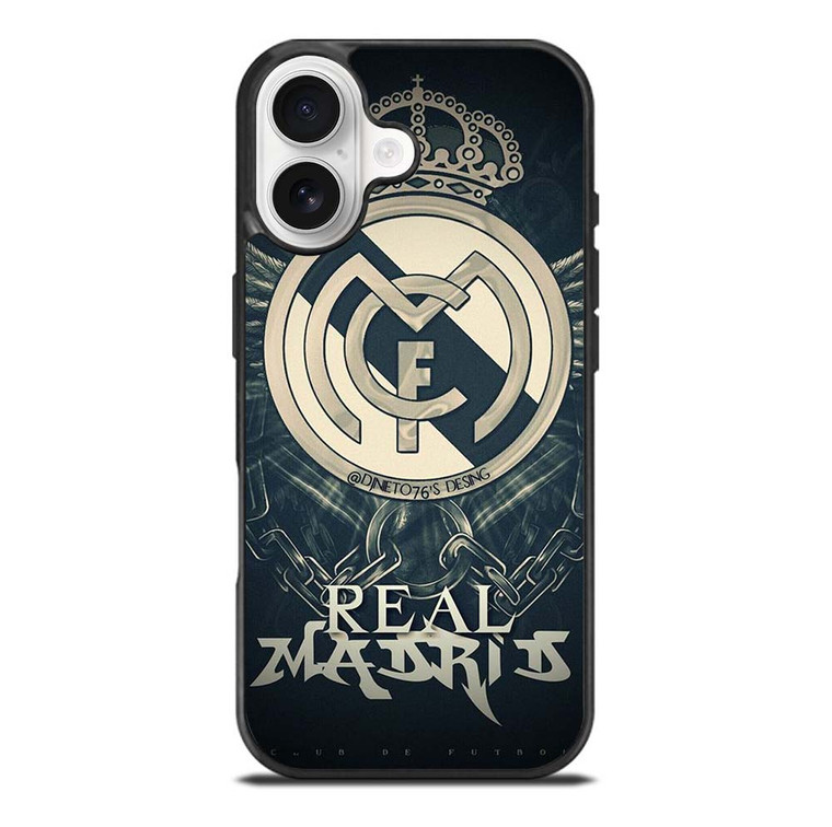 REAL MADRID FC LOGO iPhone 17 Case Cover