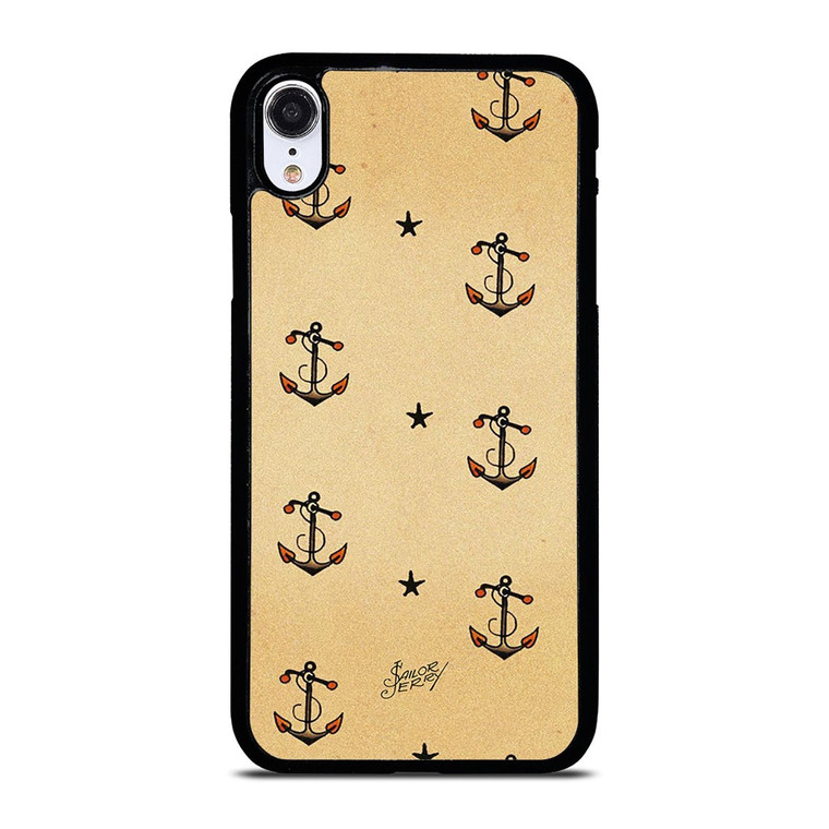 SAILOR JERRY ANCHOR PATTERN iPhone XR Case Cover