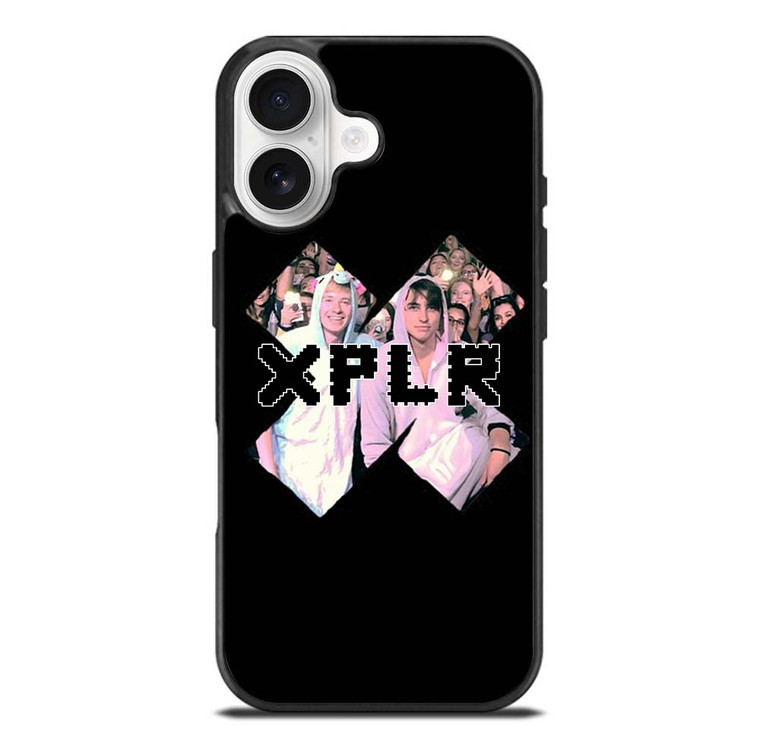 SAM AND COLBY XPLR LOGO iPhone 17 Case Cover