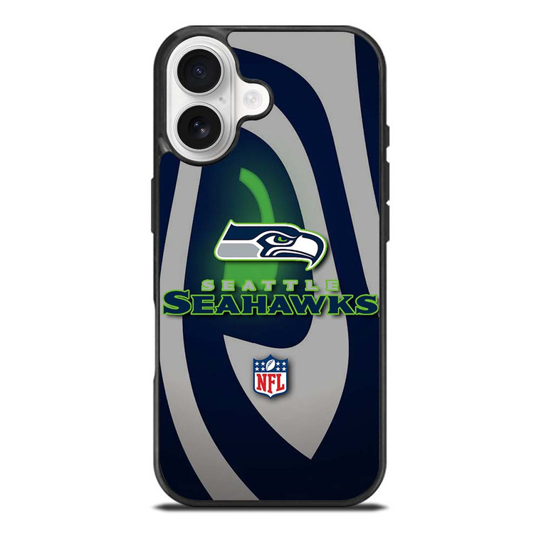 SEATTLE SEAHAWKS NFL TEAM LOGO iPhone 17 Case Cover