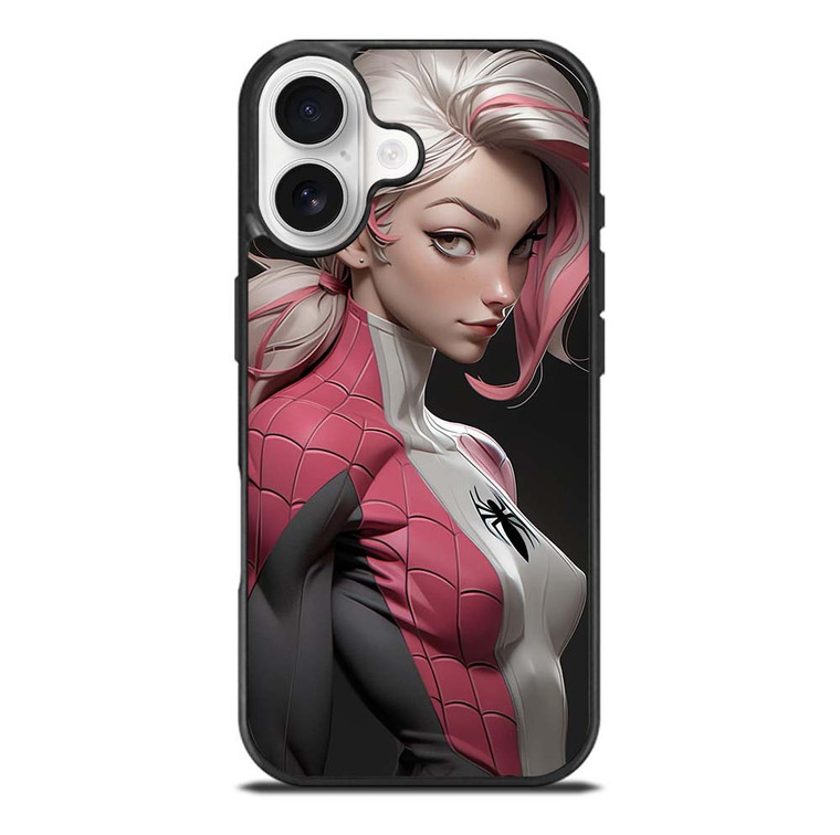 SEXY SPIDER GIRL MARVEL COMICS CARTOON iPhone 17 Case Cover