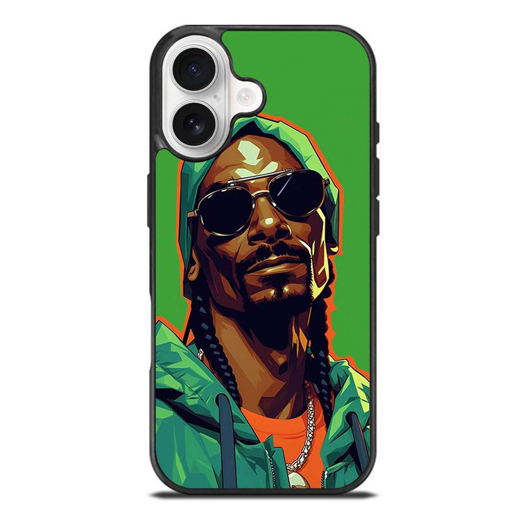 SNOOP DOG RAPPER ART iPhone 17 Case Cover