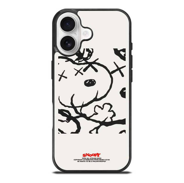 SNOOPY THE PEANUTS STOLEN DOGS iPhone 17 Case Cover