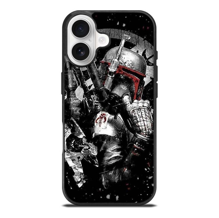 STAR WARS BOBA FETT ART iPhone 17 Case Cover