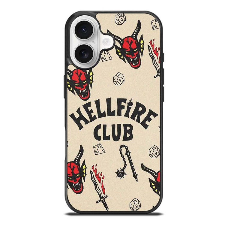 STRANGER THINGS HELLFIRE CLUB iPhone 17 Case Cover