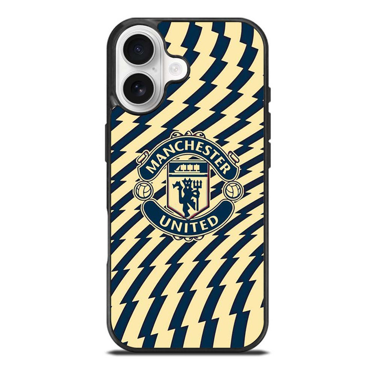 THE RED DEVILS FOOTBALL CLUB MANCHESTER UNITED FC LOGO iPhone 17 Case Cover