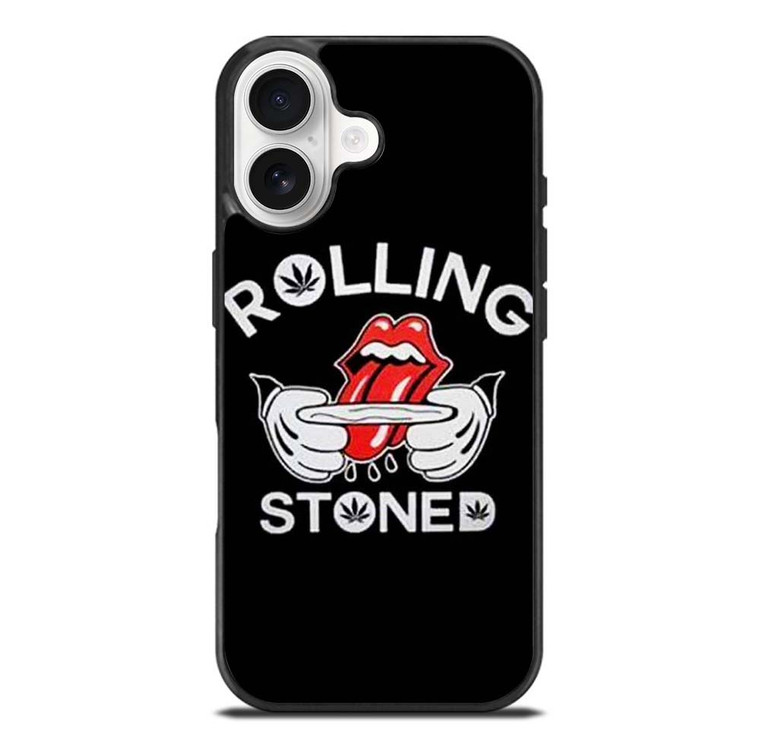 THE ROLLING STONES WEED LOGO iPhone 17 Case Cover