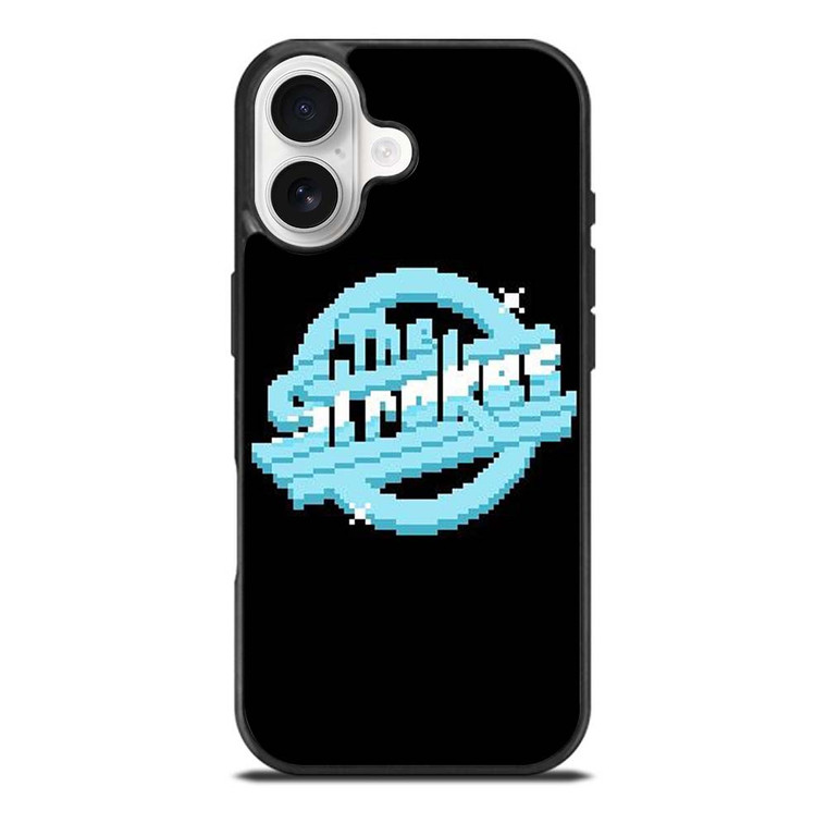 THE STROKES BAND PIXEL LOGO iPhone 17 Case Cover