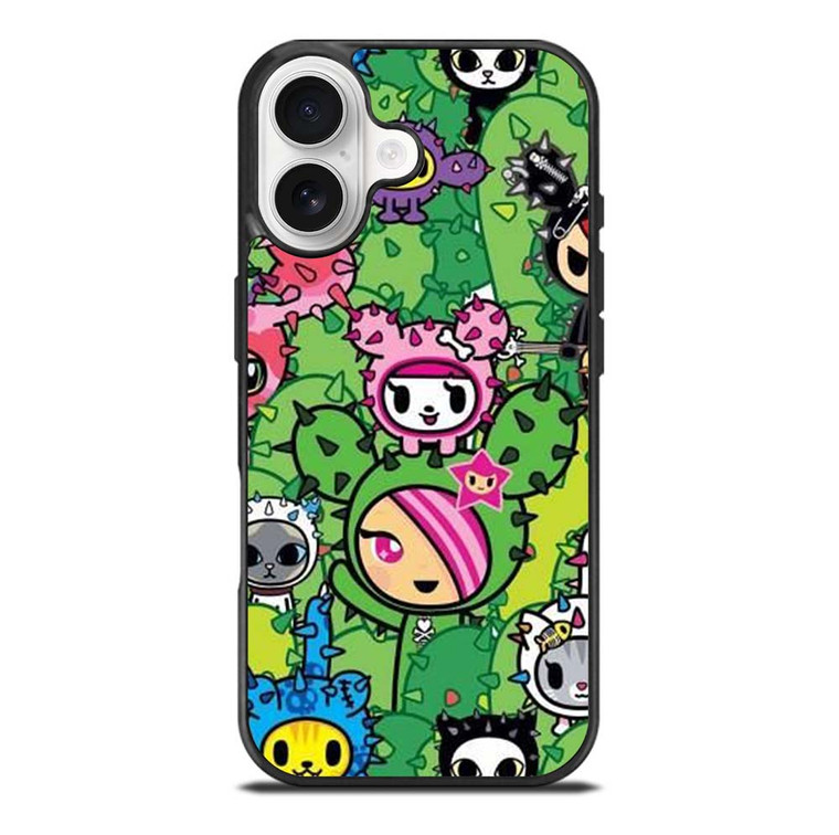 TOKIDOKI DONUTELLA CACTUS  iPhone 17 Case Cover