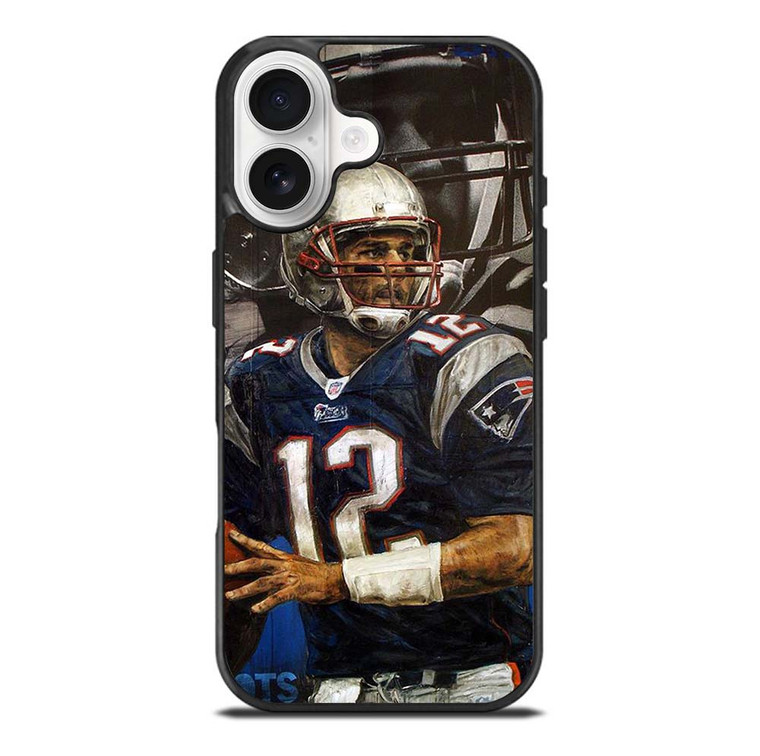TOM BRADY NEW ENGLAND PATRIOTS NFL iPhone 17 Case Cover