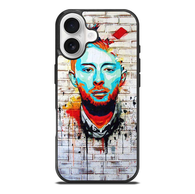 TOM YORKE RADIOHEAD ART iPhone 17 Case Cover