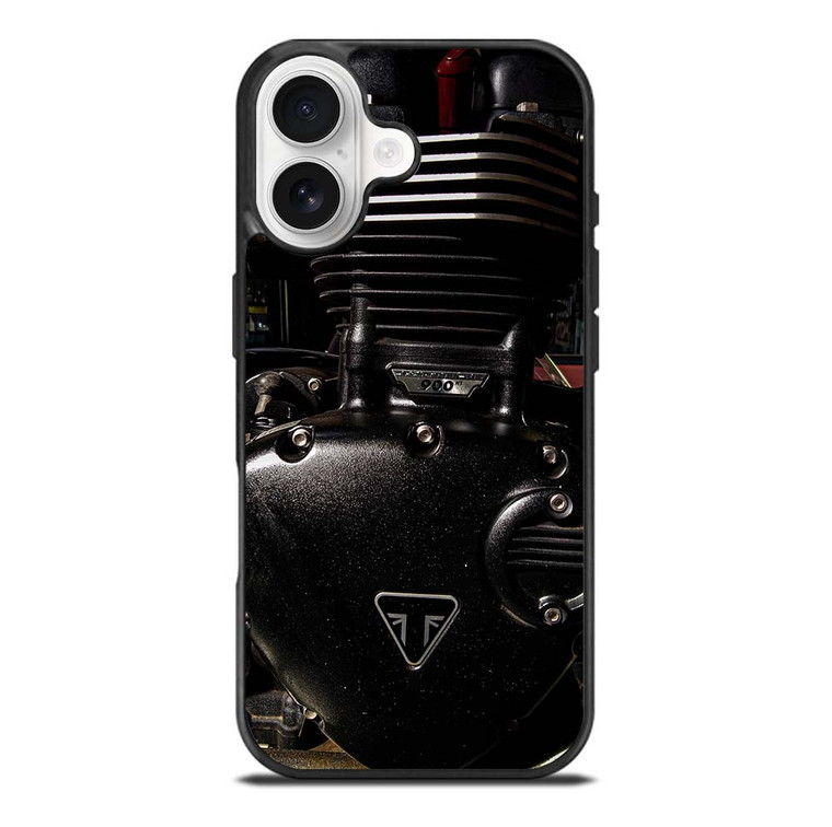 TRIUMPH MOTORCYCLE ENGINE iPhone 17 Case Cover