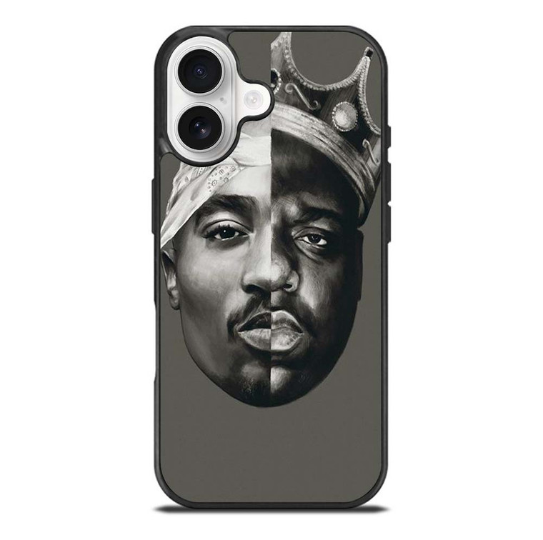 TUPAC AND NOTORIOUS BIG ART iPhone 17 Case Cover