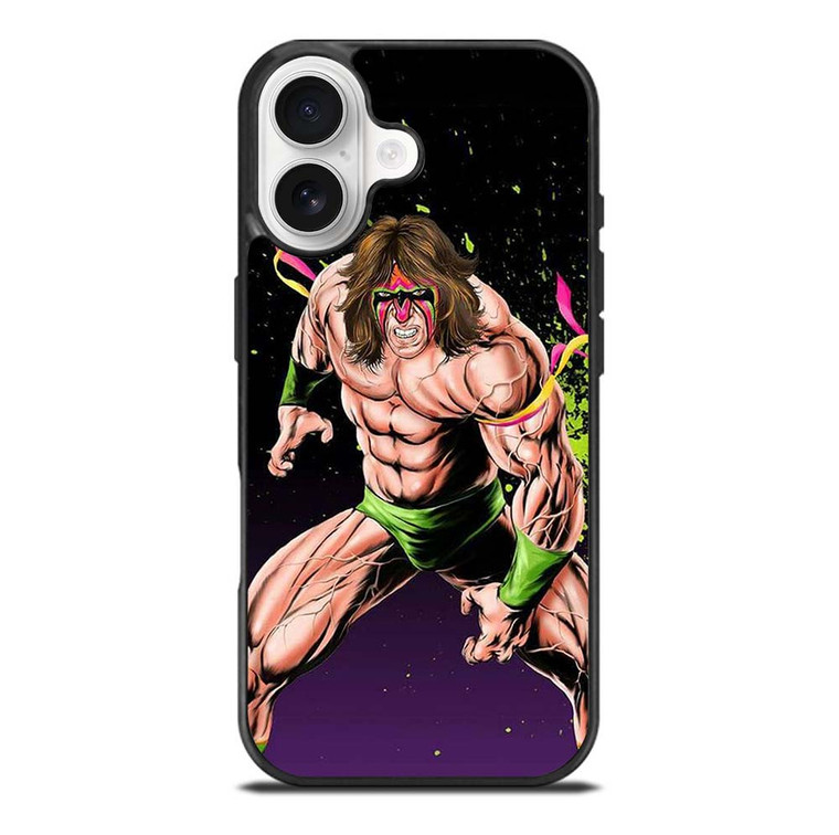 ULTIMATE WARRIOR CARTOON WWE iPhone 17 Case Cover