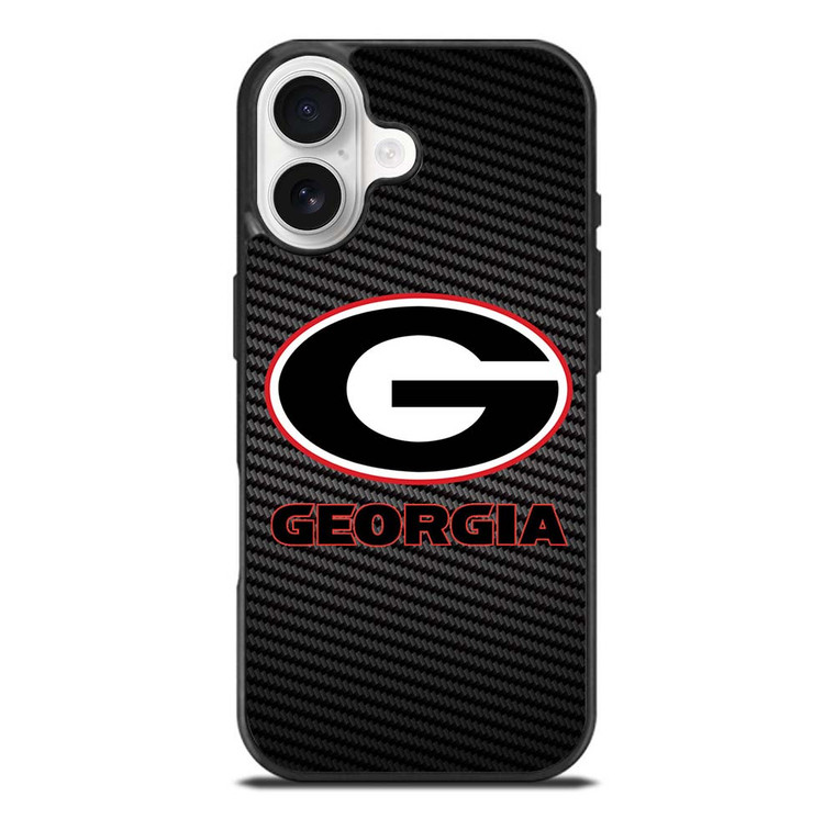 UNIVERSITY GEORGIA CARBON SYMBOL iPhone 17 Case Cover